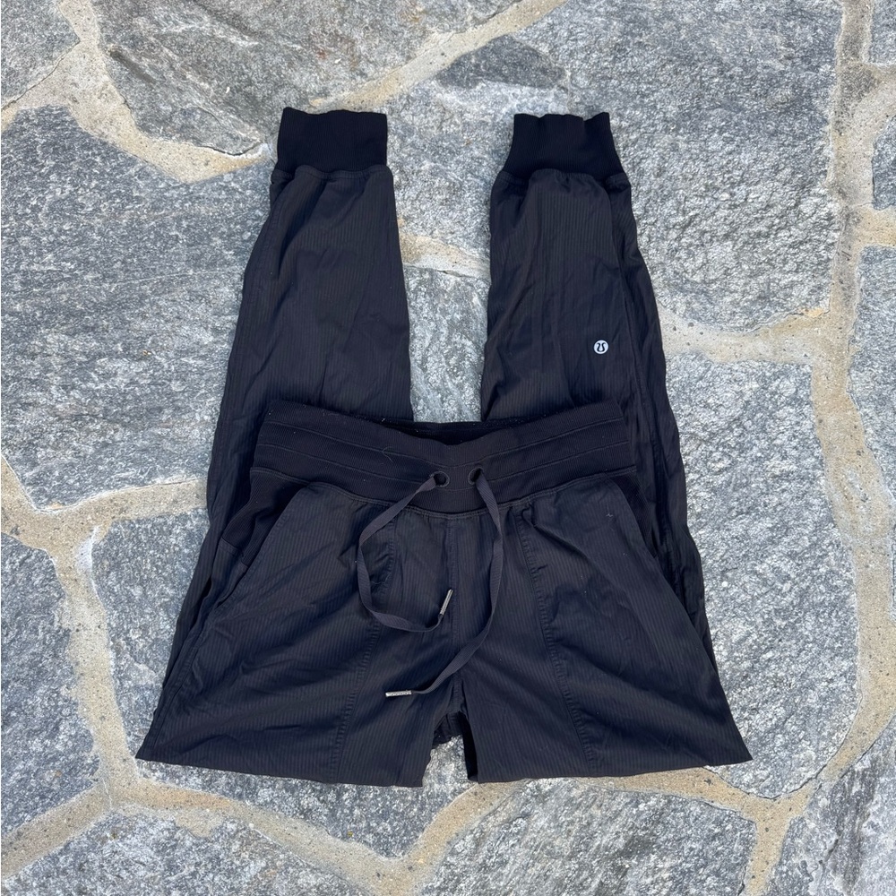 Lululemon Black Dance Studio Drawstring Tie Jogger